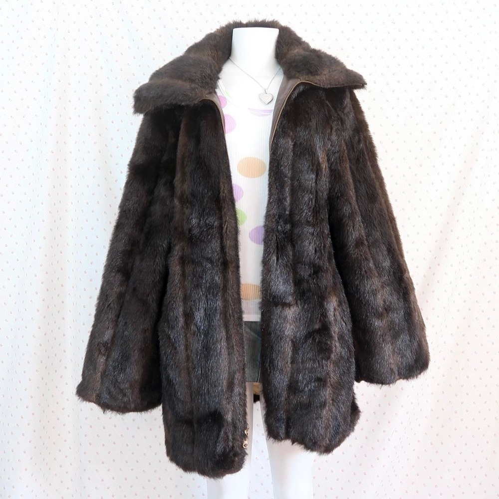 Baby phat brown faux fur coat oversized vintage y2k glam